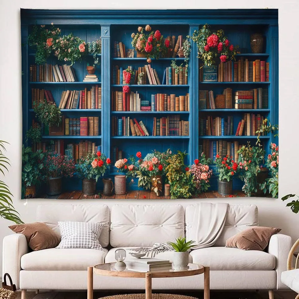 Mysterious Bookshelf, Tapestry - Bookshelf ulasan dan harga