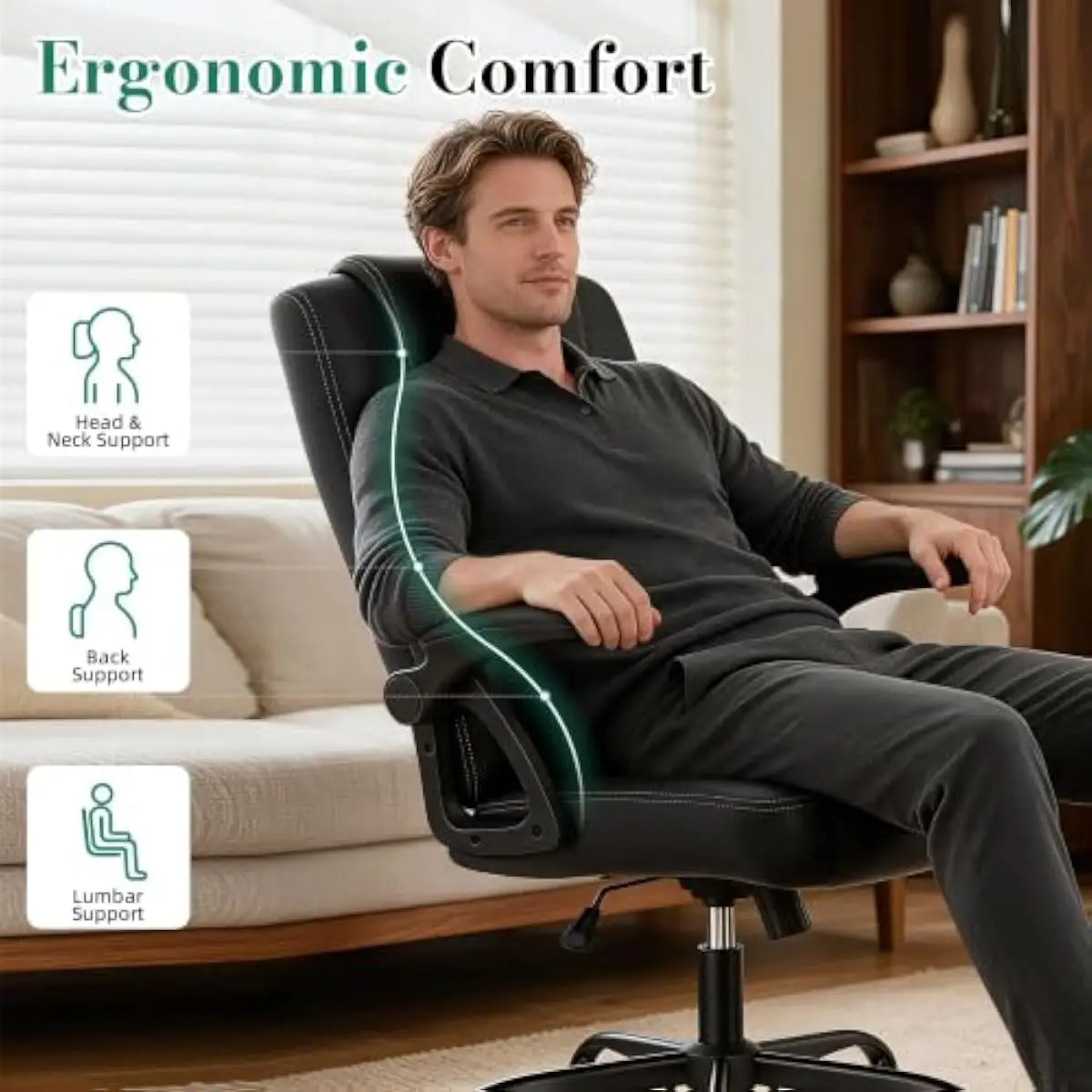 Ergonomic executive office cha - Office Chair ulasan dan harga