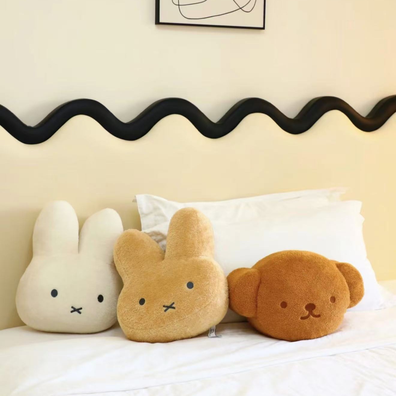 Miffy Rabbit Plush Doll Bunny  - Office Stool ulasan dan harga