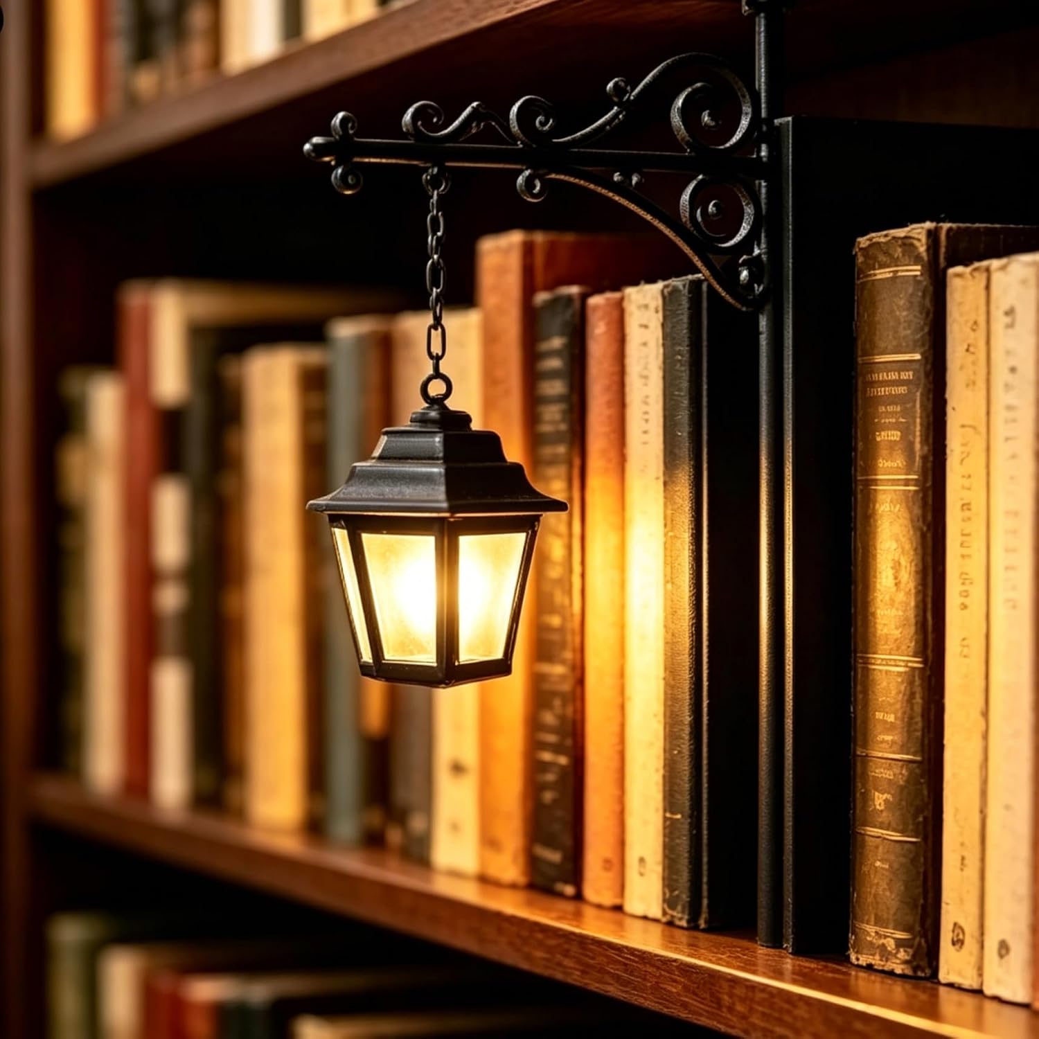 Bookshelf Lamp Library Lantern - Bookshelf ulasan dan harga