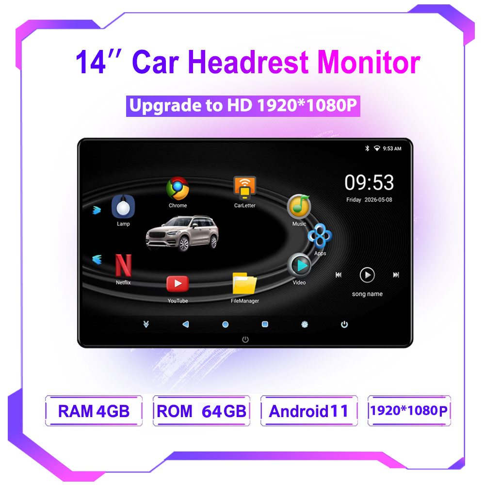 Incell 14 Inch Android Headres - Monitor Stand ulasan dan harga