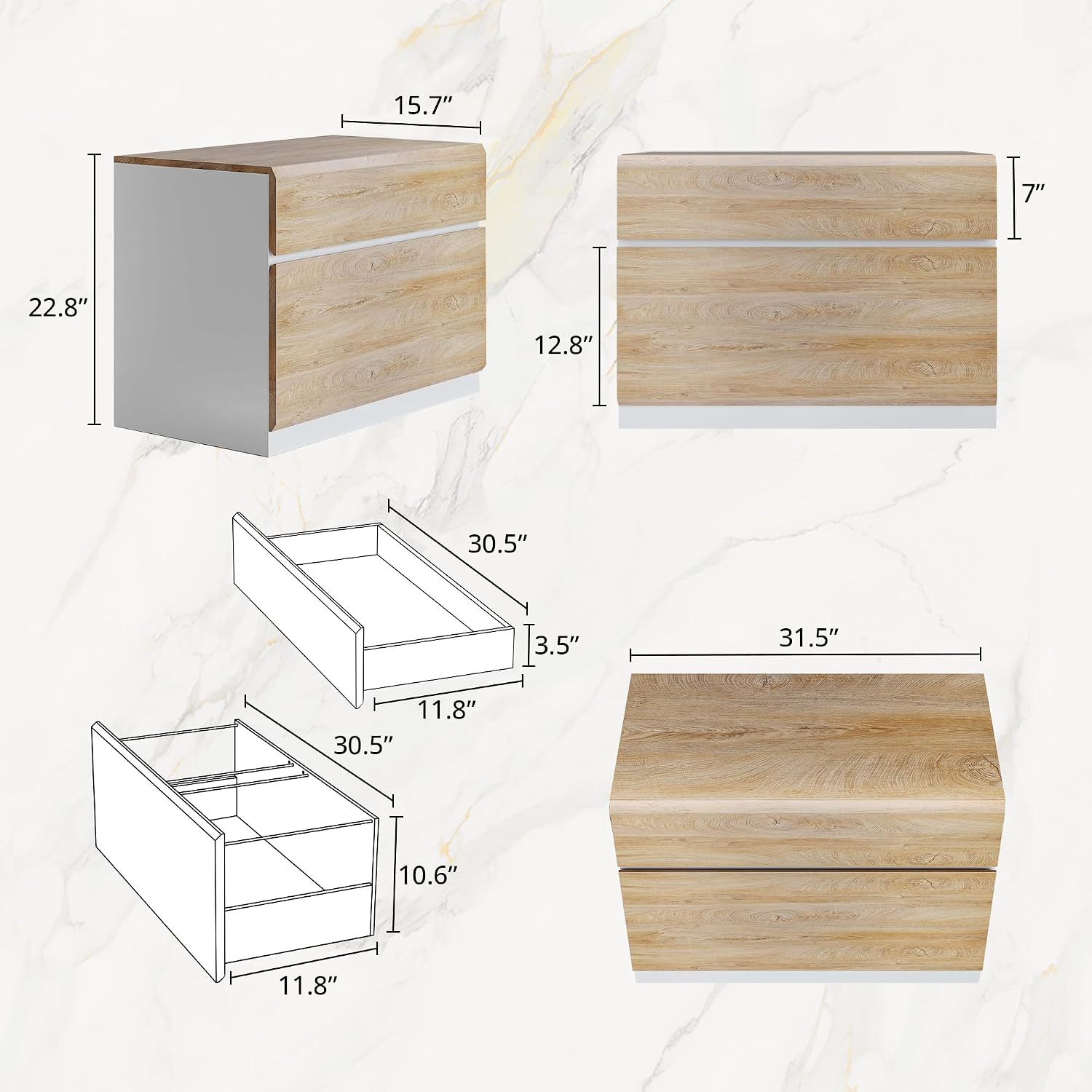 2 Drawer Lateral File Cabinet  - Printer Stand ulasan dan harga