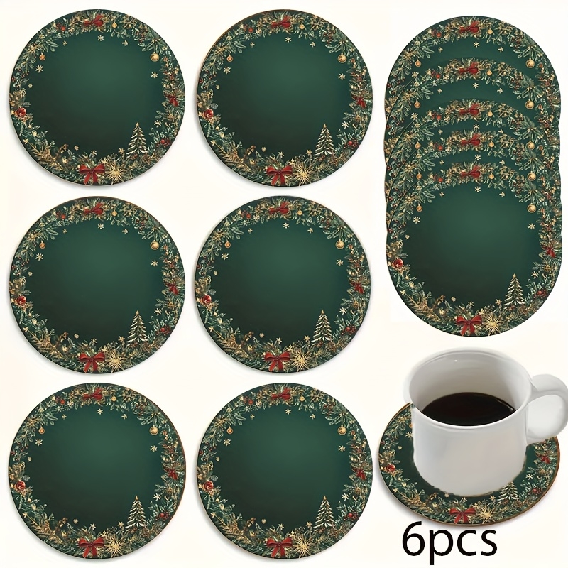2D Retro Green Christmas Snowb - Office Furniture Brands ulasan dan harga