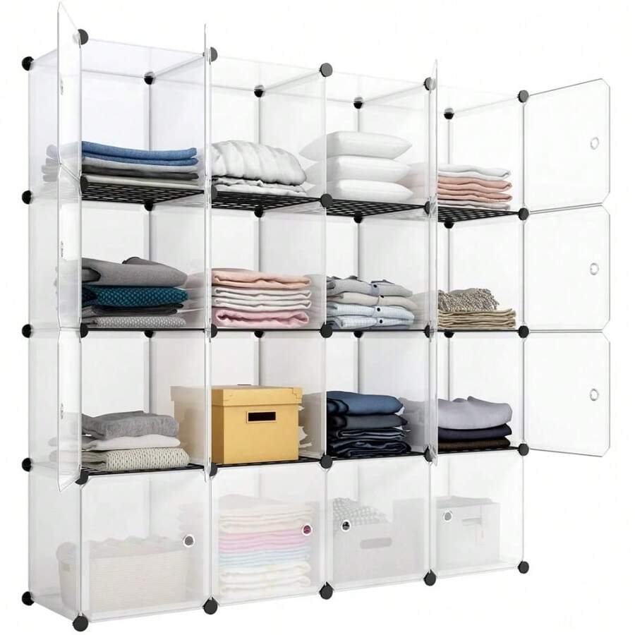 16-Cube Storage Shelf Cube She - Bookshelf ulasan dan harga