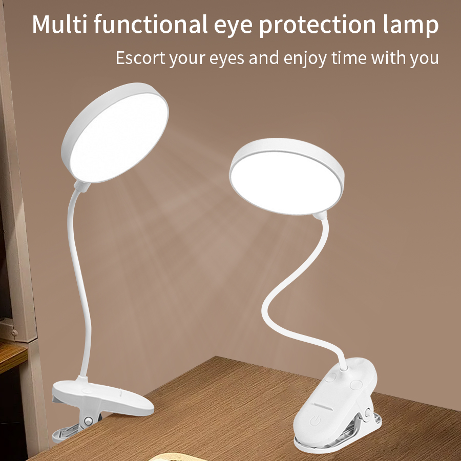 LED Clip Desk Lamp 360° Flexib - Desk Lamp ulasan dan harga